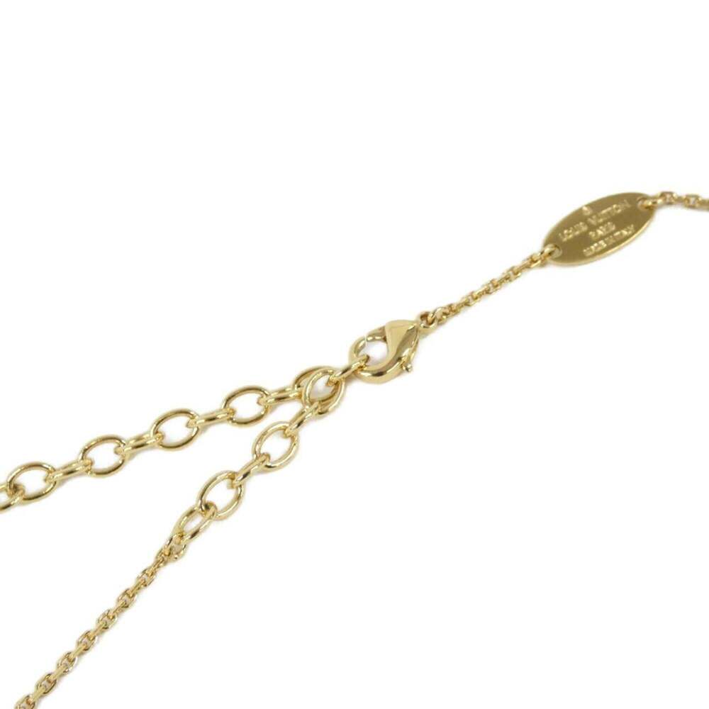 LOUIS VUITTON Gold Necklace - Picture 4 of 5